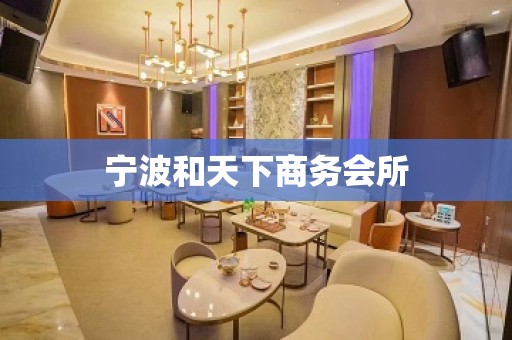 宁波和天下商务会所 宁波和天下商务会所
