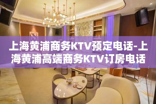 上海黄浦商务KTV预定电话-上海黄浦高端商务KTV订房电话