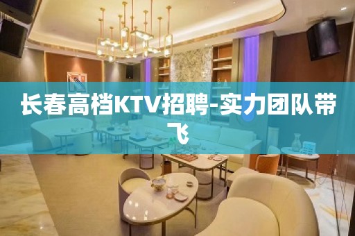 长春高档KTV招聘-实力团队带飞